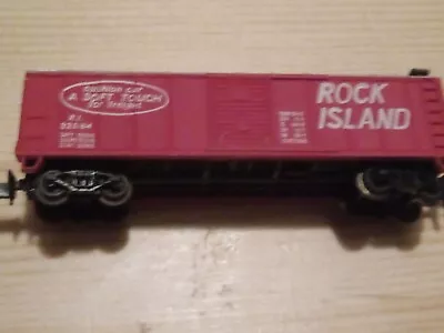 Aurora N Scale Rock Island Box Car 32084 • $11.99