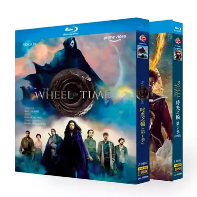 The Wheel Of Time:Season 1-2 TV Series Blu-Ray DVD BD 4 Disc All Region Box Set • $54.99