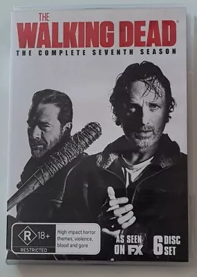 The Walking Dead : Season 7 (6DVDsSet 2017)The Completed Season7/Good/FreePost. • $28.90