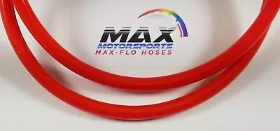 BY THE FOOT | 1/8  (3.2mm) ID X 1/4  HONDA RED FUEL LINE HOSE SMALL CARB VENT • $2.19