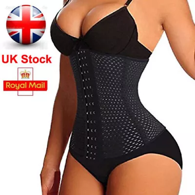 Underbust Body Shaper Waist Trainer Cincher Corset Daily Weight Loss Shapewears • £8.79