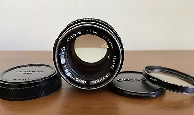 Olympus OM System G.Zuiko Auto-S 50mm F/1.4 Lens - FOR PARTS See Description • £21