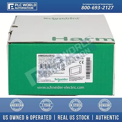 Schneider HMIGXU3512 Magelis Easy GXU Panel 7-in Wide Color Brand New • $159.95