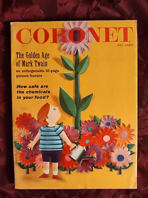 CORONET May 1960 LOUIS JOURDAN YOUSEF KARSH MAD MAGAZINE Inverted Jenny • $8