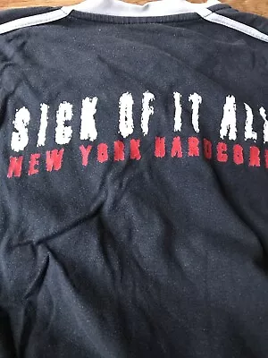 Sick Of It All Shirt SOIA NYHC Agnostic Front Rancid Terror  • £8.60