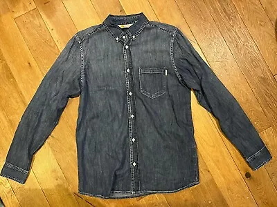 Carhartt Denim Shirt - Size Medium - 100% Cotton  - Trucker - Western • £12.50