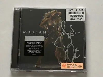 $617.86 • Buy Mariah Carey The Emancipation Of Mimi Platinum Edition Cd Signed Autograph & Coa