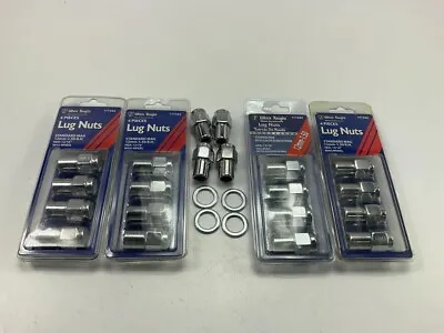 (20) White Knight 117454 Standard Mag Lug Nuts 12MM-1.50 13/16  Hex • $24.95