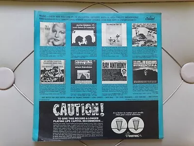 Capitol BLUE Inner Sleeve ONLY 12 TC-1 1964 Meet The Beatles • $5.50
