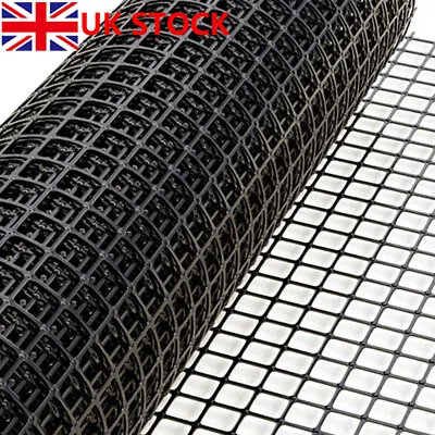 10Meter PVC Coated Chicken Mesh Fencing Garden Barrier Garden Plastic Fence Net • £13.29