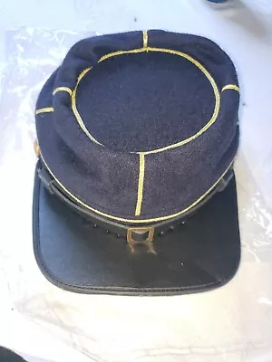 Civil War Us Union Lieutenant Officer Wool Kepi  Cap Hat-large • $18.95