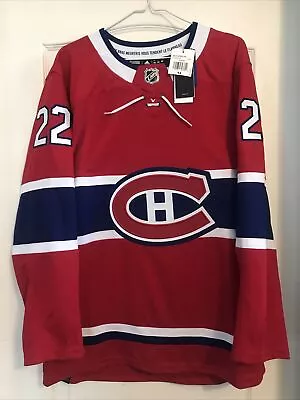 Montreal Canadiens Adidas Primegreen #22 Caufield Home Jersey Size 44 - NWT! • $79.95