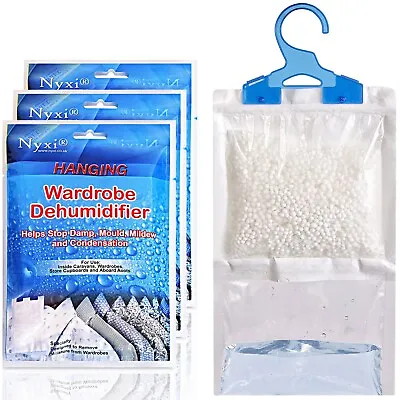 Dehumidifier Hanging Wardrobe Dehumidifier Moisture Remover Damp Interior • £7.50