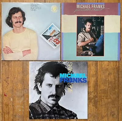 Michael Franks - Burchfield Nines Passionfruit Skin Dive - Vinyl LPs Jazz Funk • $5.75