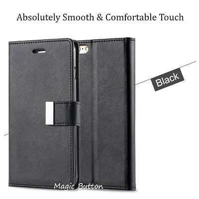 $9.99 • Buy For IPhone 8 Plus 6s 7 SE 2020 2022 Leather Wallet Case Card Shockproof Cover