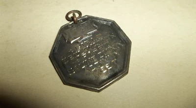 $12 • Buy Vtg Sterling Silver 1922 Declamation Medal - Etched Saline County Marshall MO