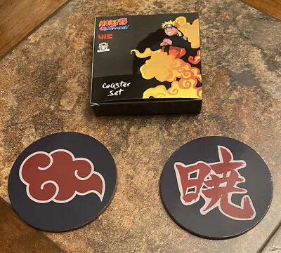 $20 • Buy Culturefly Naruto Shippuden Akatsuki Coaster Set Of 2