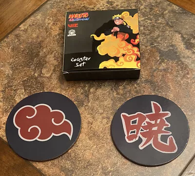 $20 • Buy Culturefly Naruto Shippuden Akatsuki Coaster Set Of 2