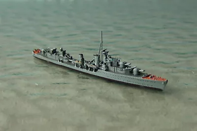 British TRIBAL CLASS Destroyer By Neptun S 1:1250 Waterline Ship Model • £36.50