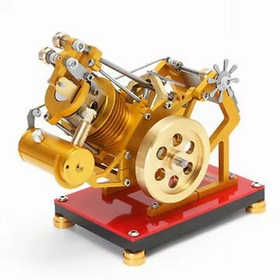 $420 • Buy Air-cooled Vacuum Stirling Engine Model Metal External Combustion Engine Model