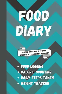 £4.99 • Buy Food Diary: Food Logging, Calorie Counting, Weight Loss Tracker, Daily Steps Tak