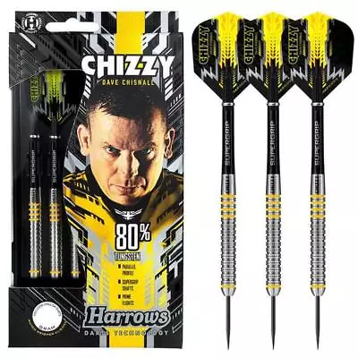 Harrows Dave Chisnall Chizzy 80% Tungsten Steel Tip Darts • £37.99