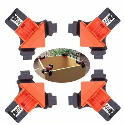 4X 90 Degree Right Angle Corner Clamp Woodworking Wood For Kreg Jigs Clamps Tool • $9.19