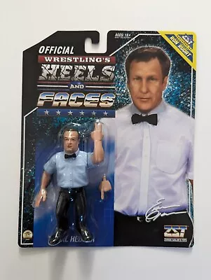 Zombie Sailor Toys Wrestling's Heels & Faces Series 1 Earl Hebner MOC WWF • $40