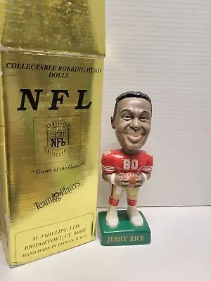 $144.99 • Buy 1993 Sam Jerry Rice Bobblehead San Francisco Red Jersey 49ers 1228 Of 5000