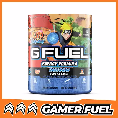 G Fuel Energy Tub 40 Serves GFuel Naruto Rasengan Flavour • $64.95