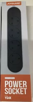 £6.25 • Buy 4 Way Outlet Extension Lead Power Strip Anti Static Plug Cord 1.6m Joyguard YG4K