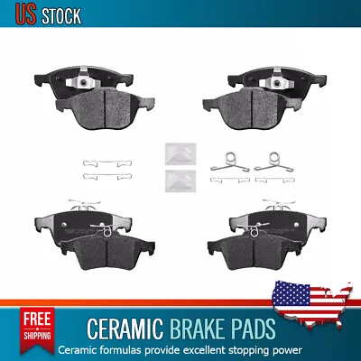 Front Rear Ceramic Brake Pads For 2006 2007 2008-2013 Mazda 3 Except MazdaSpeed • $44.13