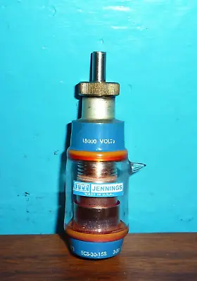 ITT Jennings ECS-30-15S Vacuum Variable Capacitor 3-30pf 15kV Free Shipping • $59.96