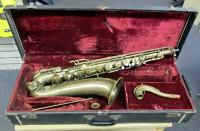 Dick Stabile Tenor Saxophone Sax By Sorkin Martin Committee Style Needs Repair • $880