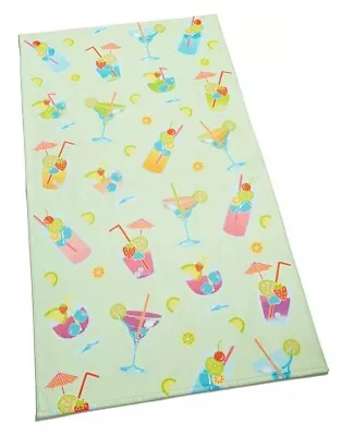 Martha Stewart Collection Mixed Drinks 38 X 68in Beach Towel T4103739 • $26.95