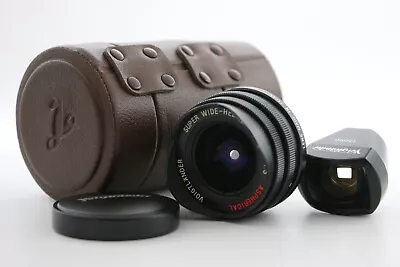 【MINT W/ 15mm View Finder】 Voigtlander Super Wide Heliar 15mm F/4.5 Lens For L39 • $398
