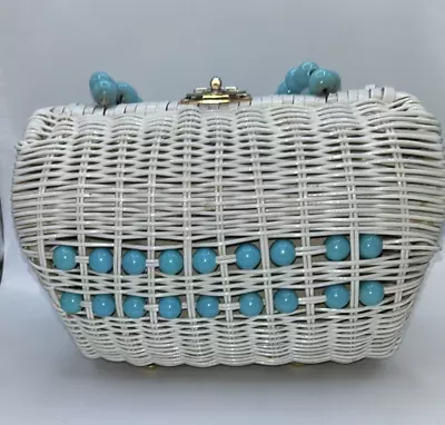 Vintage Wicker Purse By  Bags By Donna  • $19.99