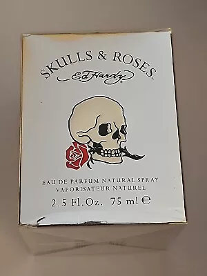 Ed Hardy Skulls & Roses For Her Women Eau De Parfum 100ml / 3.4oz Spray New! • $194.95