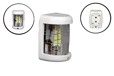 Pactrade Marine Boat Mini White Masthead LED Navigation Light 12v Up To 2NM • $11.99