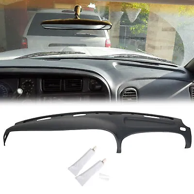 Grey Molded Dash Pad Cover Overlay For 98-02 Dodge Ram Trucks 1500 2500 3500 • $65