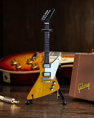 $49.99 • Buy Eric Clapton Korina Explorer Guitar 1:4 Scale Mini Guitar Cream Collectible
