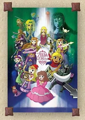 Legend Of Zelda 30th Anniversary Limited Giclee Print Art Poster 12x18 • $79