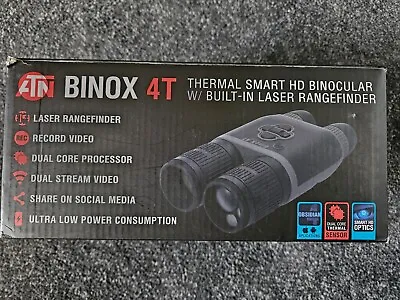 ATN BINOX 4T 384 1.25-5X Smart HD Thermal Binoculars W/ Laser Rangefinder • $1650