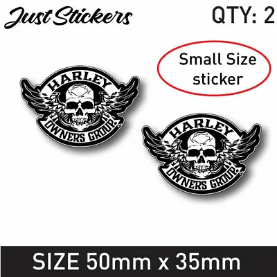 $4.40 • Buy 2 X Harley Davidson Bike, Helmet, Car Sticker , Bumper Sticker ,4X4,  Bike,  