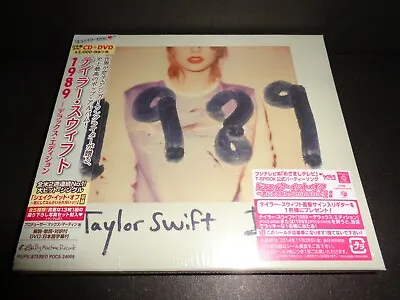 Taylor Swift 1989 D.L.X. BRAND NEW CD+DVD JAPAN EDITION Big Machine Records 2014 • $56.99