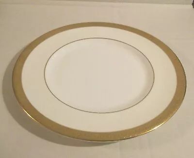 VINTAGE Minton Buckingham Dinner PlateK-159-Cream W/Gold Rim 10.5” BEAUTIFUL • $17.50