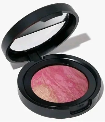 Laura Geller Baked Blush-N-Brighten Marbleized Blush In Sunlit Rose 4.5g New  • £11.99