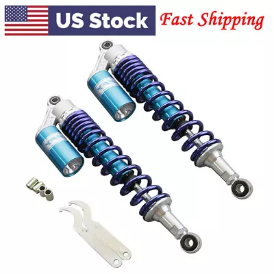 Rear Air Shock Absorbers Universal Fit Honda Suzuki Yamaha Kawasaki ATV 400mm • $100.92