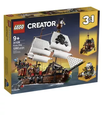 LEGO 31109 Creator Pirate Ship Brand New Sealed • $189