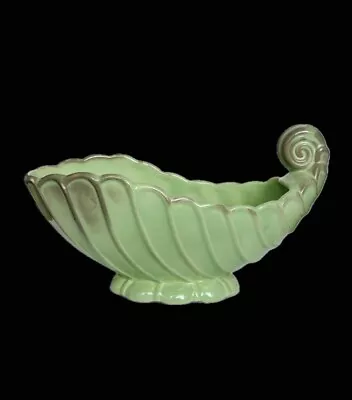 Vintage Kensington Ware KPB Clam Green Shell Art Deco Rare • £25